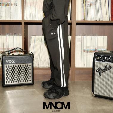 【MNCM】【セットアップ可】【カイテキ天竺】ビッグシルエットサイドラインパンツ