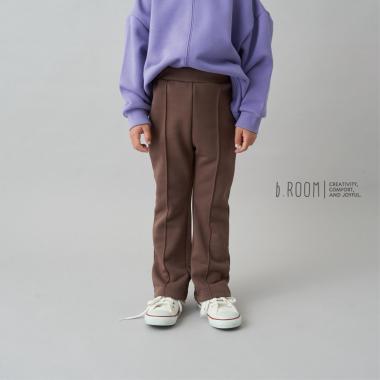 【デイリースタンダードウェアシリーズ】【吸水速乾】センタープリーツフレアスウェットパンツ