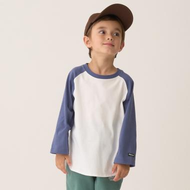 【カイテキ天竺】ビッグシルエットラグランTシャツ