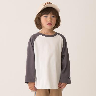 【カイテキ天竺】ビッグシルエットラグランTシャツ