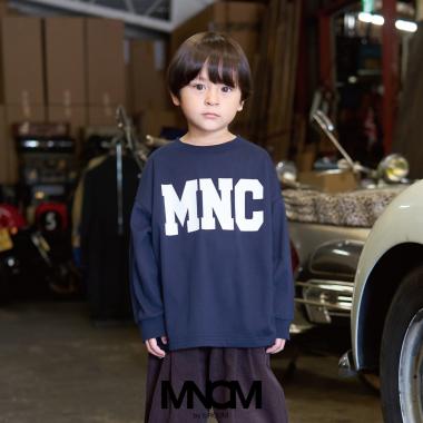 【MNCM】【カイテキ天竺】ロゴプリントビッグTシャツ