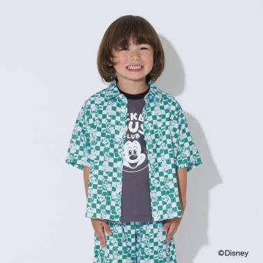 【Disney】【セットアップ可】総柄シャツ
