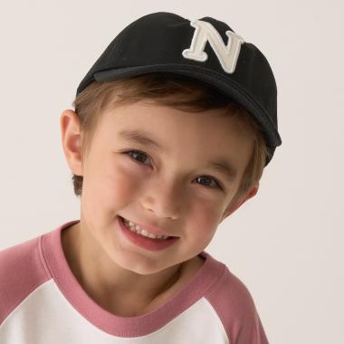 アソートロゴアップリケキャップ