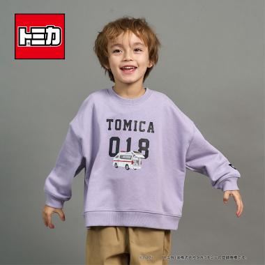 【速乾裏毛】トミカワイドシルエットトレーナー