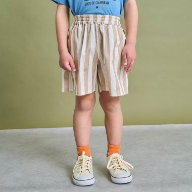 【ストレッチで動きやすい】アソート総柄４分丈パンツ