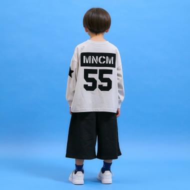 8分丈ワイドスウェットパンツ【MNCM】