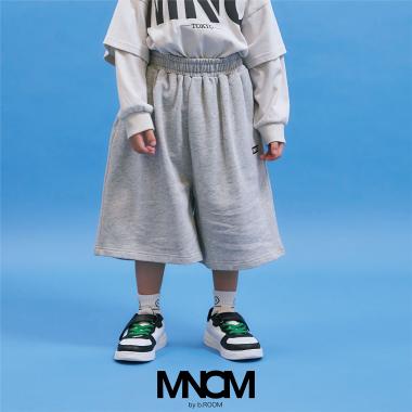 8分丈ワイドスウェットパンツ【MNCM】