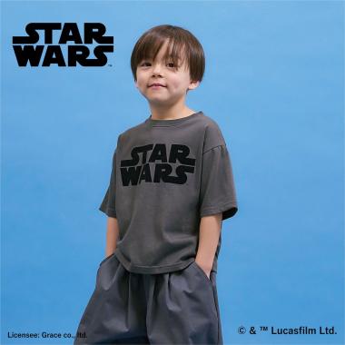 【STAR WARS】【防汚・速乾・型崩れしない】アソートバックプリントＴシャツ【MNCM】
