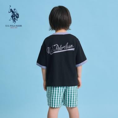 【U.S. POLO ASSN.】ワイドシルエットリンガーTシャツ