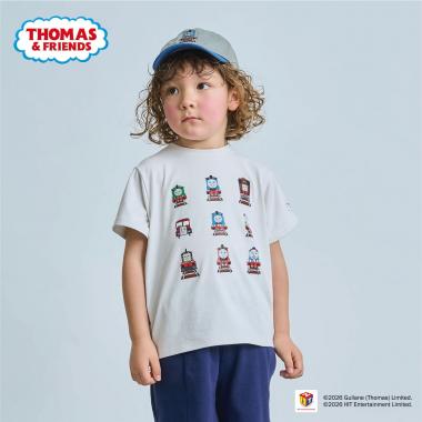 【きかんしゃトーマス】トーマスアンドフレンズ集合半袖Tシャツ
