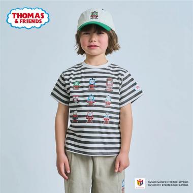 【きかんしゃトーマス】トーマスアンドフレンズ集合半袖Tシャツ