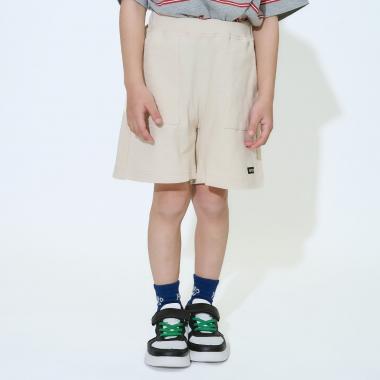 【ともパン】【防汚・UV・接触冷感】ベイカーポケット４分丈パンツ