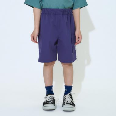 【ともパン】【防汚・UV・接触冷感】ベイカーポケット４分丈パンツ