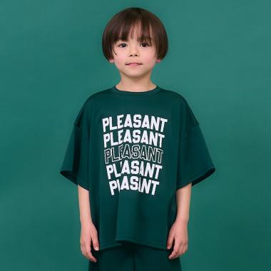 【セットアップ可】どちらが前でもOK！メッシュビッグサイズTシャツ【MNCM】