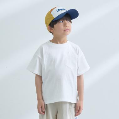【防汚・速乾・UV】【名札付けかんたん】【カイテキ天竺】ゆったりサイズベーシックTシャツ