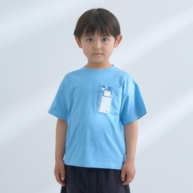 【防汚・速乾・UV】【名札付けかんたん】【カイテキ天竺】ゆったりサイズベーシックTシャツ