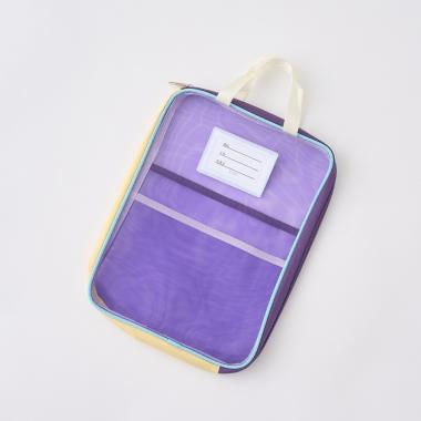 【スクール対応】A4サイズが入るメッシュマルチケース