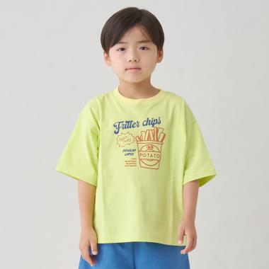 【綿100%】カラフルアソートグラフィックTシャツ