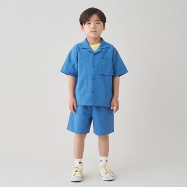 【セットアップ】オープンカラーシャツ・イージーパンツ