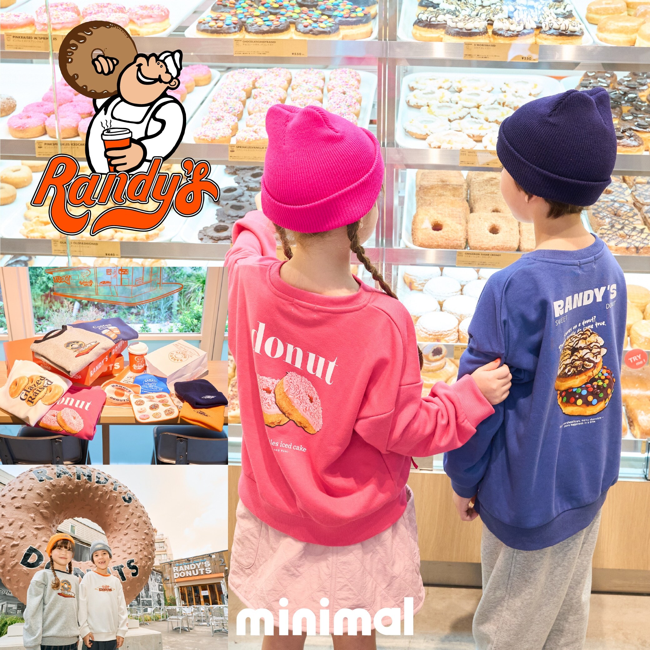 ミニマル×ランディーズドーナツのスペシャルコラボレーション♪