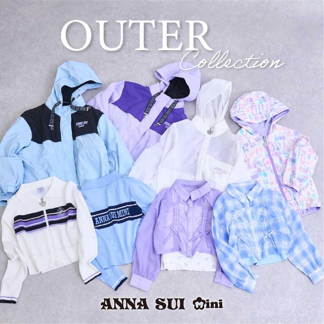 ANNA SUI miniのスプリングアウターコレクション